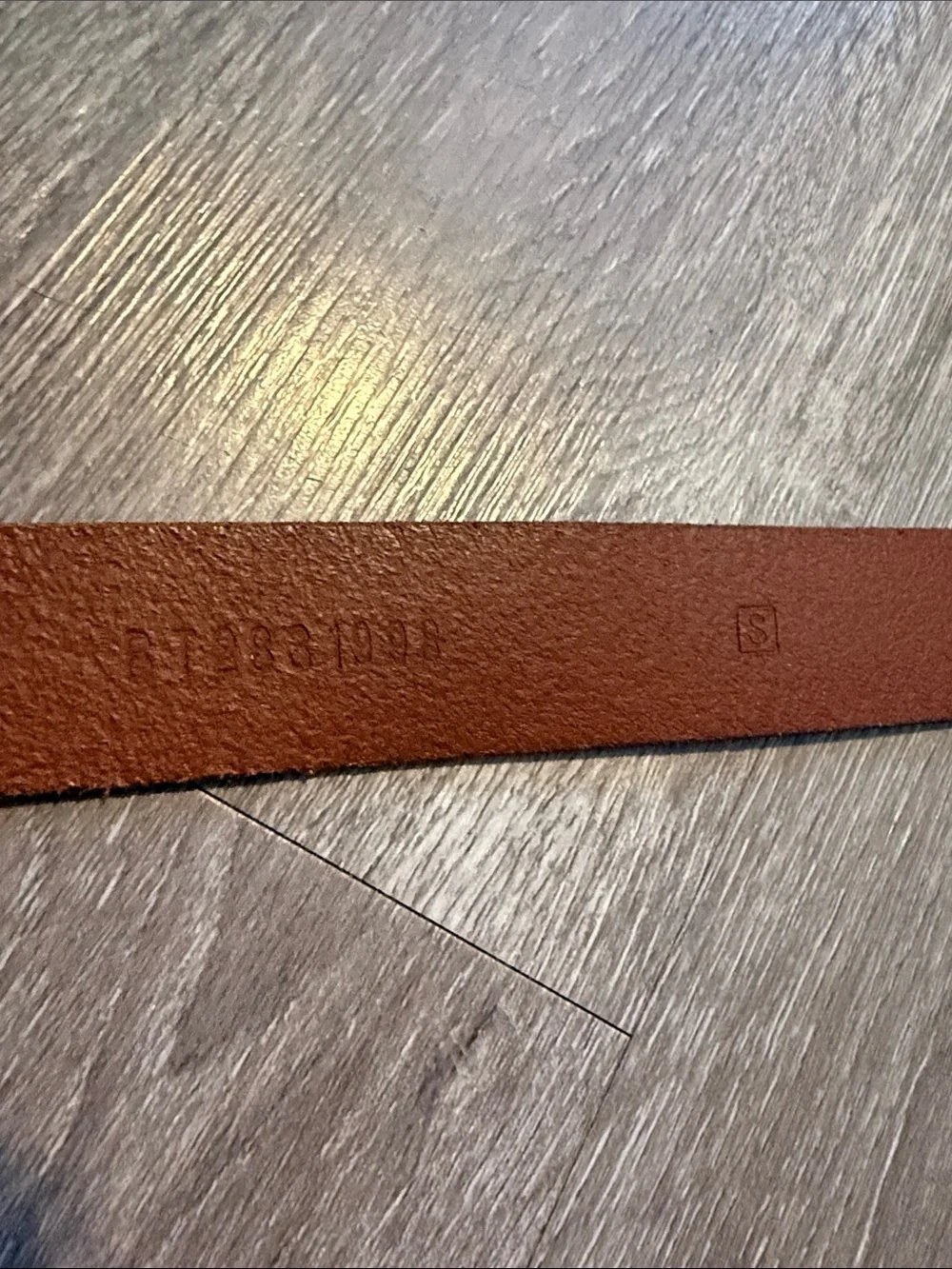 Fossil Men's Colorful Patchwork Leather Belt